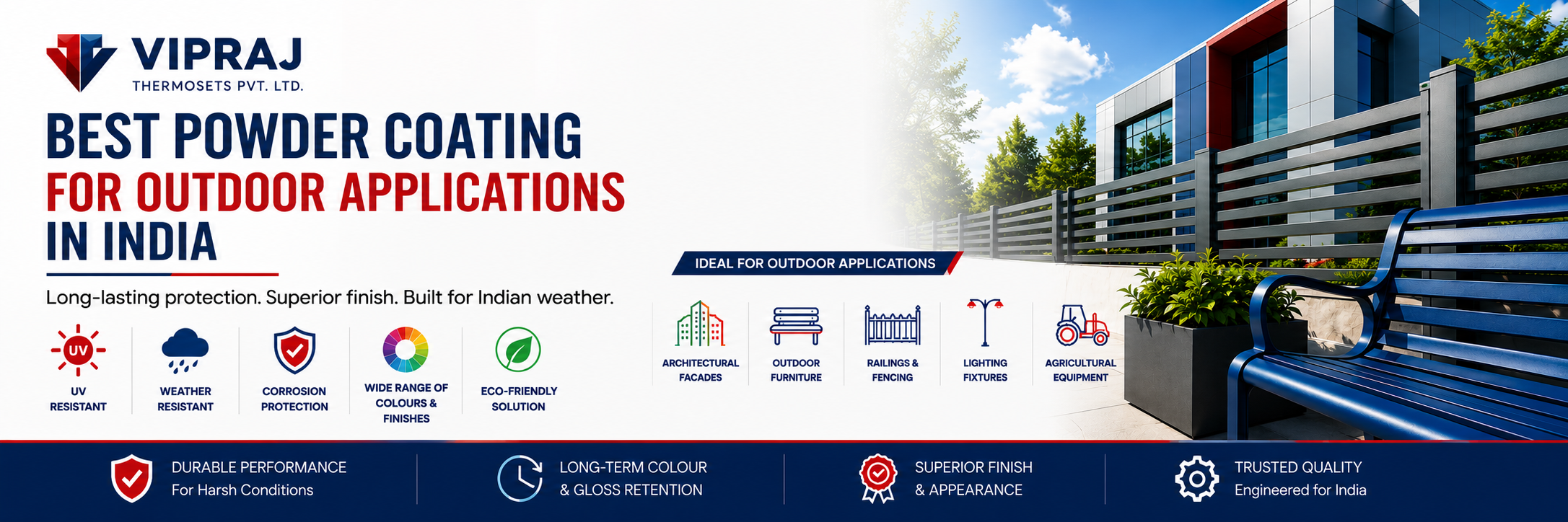 Best Powder Coating for Outdoor Applications in India