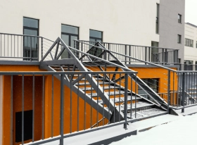 Fencing, railings, signage