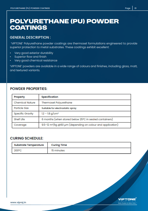 Polyurethane Powder Coating